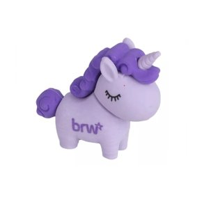 Borracha Escolar Unicórnio Lilás Magic BRW