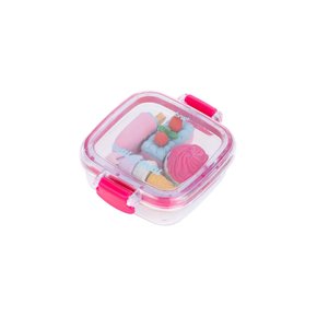 Borracha Mini Com 04 Unidades Tutti Frutti BRW