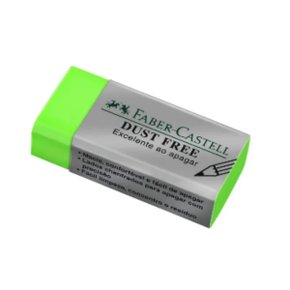 Borracha Plástica Dust Free Verde Faber Castell