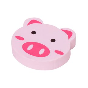 Borracha Plástica Zoo Rosa Porco Brw