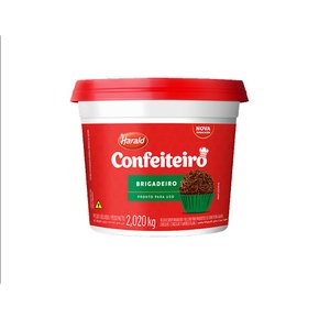 Brigadeiro Pronto Para Enrolar 2,020Kg Confeiteiro Harald
