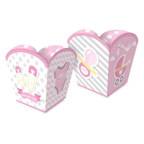 Cachepô Chá De Bebê Menina Regina C/ 08 Um