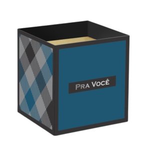 Cachepô Quadrado "Para Você" 14,5x14,5x15,5cm Albano 35440