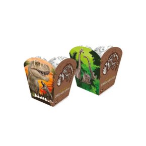 Cachepo Reino dos Dinossauros 4 unid Regina