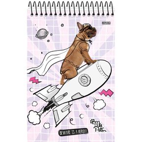 Caderneta Anotações My Pets 80 Folhas São Domingos