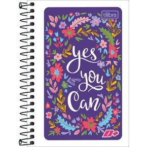 Caderneta Espiral 1/8 96fls Roxa D+ Tilibra