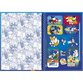 Caderno Brochura Sonic Let's Roll 80 Folhas Tilibra - Pedagógica