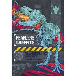 Caderno Brochura 1/4 Capa Dura 80 Folhas Azul Raptor Tilibra