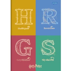 Caderno Brochura Pontilhados 30 Fls Harry Potter Jandaia