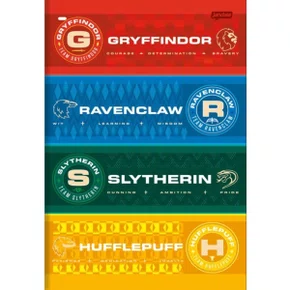 Caderno Brochura Sem Pauta 30 Fls Harry Potter Jandaia