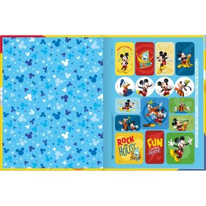 Caderno Brochura Univ CD 80fls Bege Pixar São Domingos - Welban