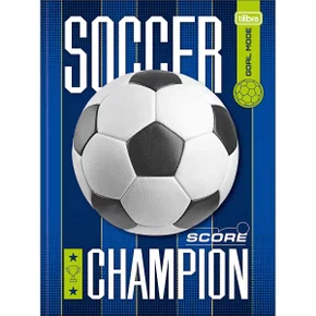 Caderno Brochura Universitário 80 Folhas Azul Score Tilibra
