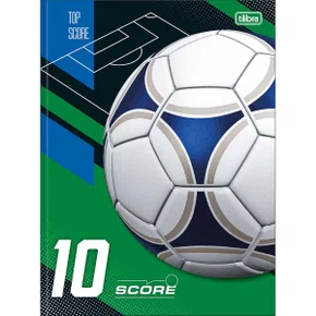 Caderno Brochura Universitário 80 Folhas Verde Score Tilibra