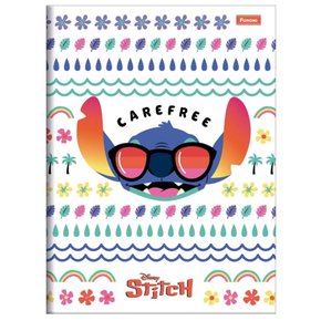 Caderno Brochurão Capa Dura 80 Fls Branco Carefree Foroni