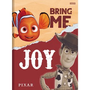 Caderno Brochurão Capa Dura 80 Fls Laranja Nemo Pixar São Domingos