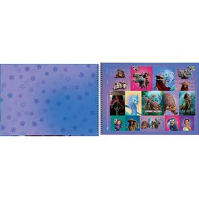 Caderno de Desenho CD 80fls Azul Luccas Neto Tilibra - Welban