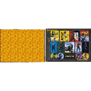 Caderno de Desenho CD 60fls Amarelo Dragon Ball São Domingos - Welban
