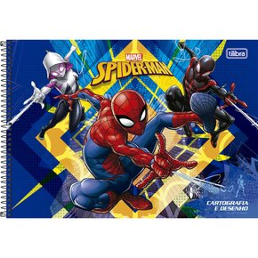 Caderno de Desenho CD 60fls Branco Time7 Boruto São Domingos - Welban