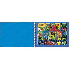 Caderno de Desenho CD 96fls Azul Hora de Aventura Tilibra - Welban