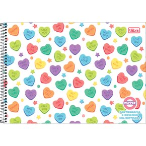 Caderno de Desenho CD 80fls Azul Luccas Neto Tilibra - Welban