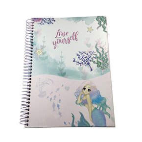 Caderno Espiral Univ CD 80fls Cinza Pixar São Domingos - Welban