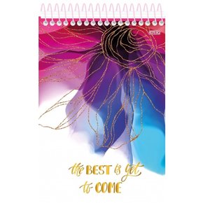 Caderno Espiral Superior Universitário Capa Dura 80Fls Branco The Best Mulher São Domingos