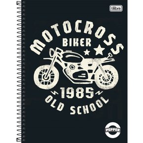 Caderno de Desenho CD 96fls Cinza e MotoCross D+ Tilibra - Welban