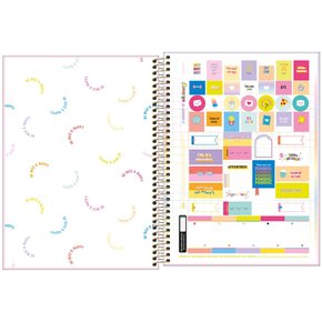 Caderno de Desenho CD 96fls Rosa Xadrez D+ Tilibra - Welban