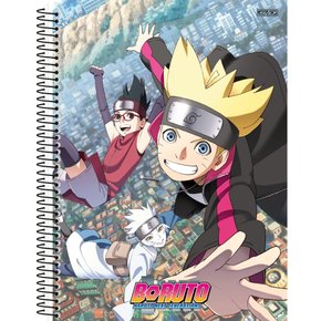 Caderno de Desenho CD 60fls Time 7 Boruto São Domingos - Welban