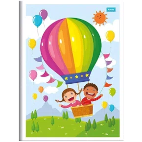 Caderno Grampeado Universitário Flexível 80 Folhas Sortido Foroni