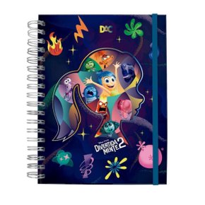 Caderno Inteligente Colegial 80 Folhas 90g Divertidamente Ref 5033 DAC