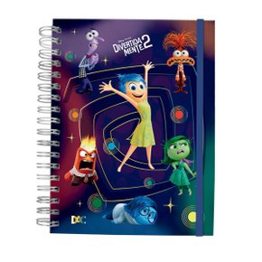 Caderno Inteligente Smart Divertidamente 1/4 80 Folhas 90g 140x200mm Ref. 5035 DAC