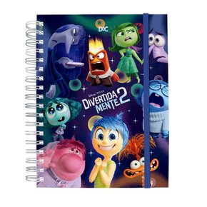 Caderno Inteligente Smart Divertidamente Universitário 80 Folhas 90g 200x275mm Ref. 5034 DAC