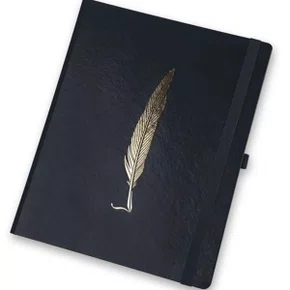 Caderno Notebook Colegial 74fls Noir Otima