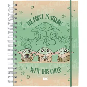 Caderno Smart Mini 80 Fls Star Wars Mandalorian DAC