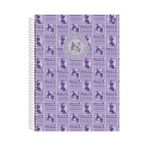 Caderno Universitário 160 Folhas Lilás Rebecca Bonbon Animativa