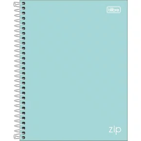 Caderno Universitário Cores 160 Folhas Verde Zip Tilibra