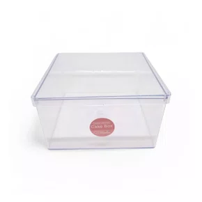 Caixa Acrílica 15x15 Cristal Massari Unidade