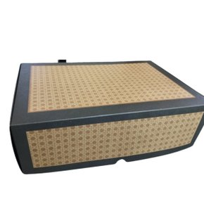 Caixa Cesta Rattan Marom Unidade Cromus