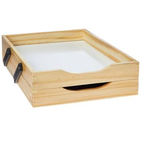 Caixa Correspondência Dupla Madeira Souza