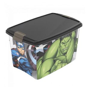 Caixa Organizadora Os Vingadores 4,2L Plasuti