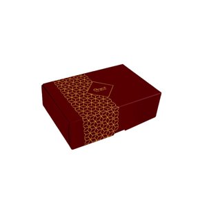 Caixa para 06 Doces Sem Visor Marrom Malbec Unidade Conceito