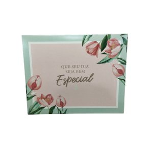 Caixa Presente Retangular Grande Estampas Sortidas 30x24x6cm Unidade Cromus