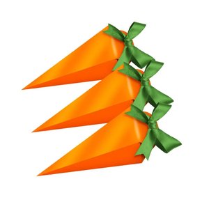 Caixa Surpresa Cenoura com Fita 04 Unidades Regina