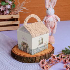 Caixinha Casinha Coelho Spring Páscoa - Unidade