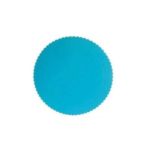 Cake Board Redonda Azul 30cm