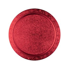 Cake Board Redonda Vermelho 26cm Regina