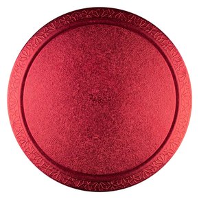 Cake Board Redondo Vermelho 32cm Regina