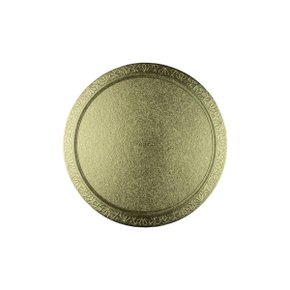 Cake Board Redondo Ouro 26cm Regina