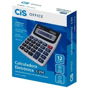Calculadora 12 Digitos C-214 Cis